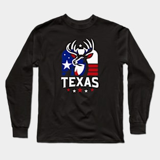 TEXAS DEER Long Sleeve T-Shirt